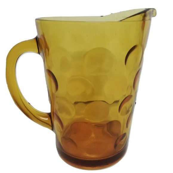 Optic Dot Hazel-Atlas Eldorado Gold Pitcher - Picture 5 of 6